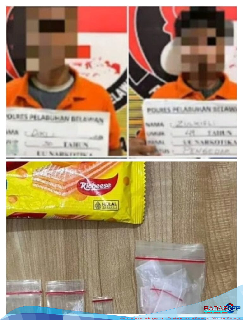 Satres Narkoba Polres Pelabuhan Belawan Berhasil Meringkus Pengedar dan Pengguna Shabu